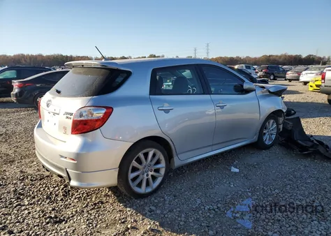 2009 Toyota Corolla Matrix Xrs z USA, uszkodzony, nr VIN 2T1GE40E59C005412